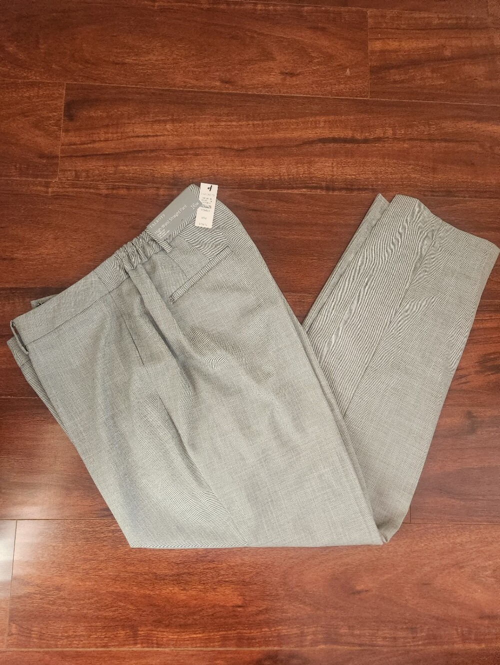 Talbots Women's High-Waist Straight Leg Cambray Pant - NWT Size 16W
